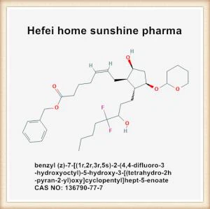 বেনজাইল (জেড) -7 - [(1r, 2r, 3r, 5s) -2- (4,4-ডিফ্লুওরো -3-হাইড্রোক্সোকিটিল) -5-হাইড্রোক্সি -3 - [(টেট্রাহাইড্রো -2 এইচ-পাইরণ-2-ইয়েল) অক্সি] সাইক্লোপেনটাইল] হিপ্ট-5-এনোয়েট সিএএস 136790-77-7