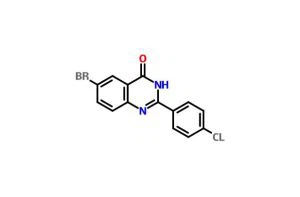 6-ব্রোমো-2- (4-ক্লোরোফেনিল) কুইনাজলিন -4 (3 এইচ) -আপনি সিএএস 115221-15 - {{4}