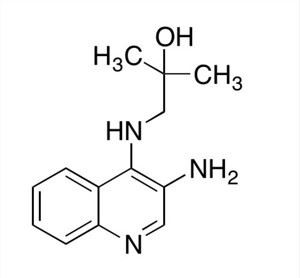 1 - [(3-অ্যামিনো-4-কুইনোলিনাইল) অ্যামিনো] -2-মিথাইল-2-প্রোপানল সিএএস 129655-59-0
