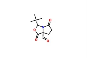 3- (1,1-diMethylethyl) dihydro-1,5-dioxo- (3R, 7aR) -1H, 3H-Pyrrolo [1,2-c] oxazole-7a (5H) -carboxaldehyde CAS 1214741-19-1