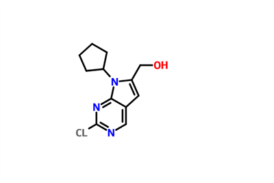 2-ক্লোরো-7-সাইক্লোপেন্টাইল-7এইচ-পাইরোলো[2,3-ডি]পাইরিমিডিন-6-মিথানল সিএএস 1374639-77-6